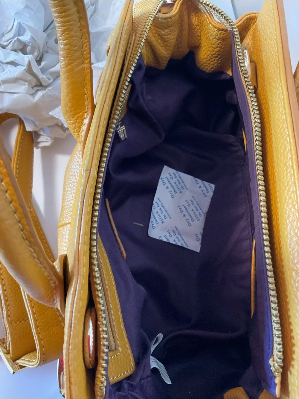 Zenith Handbag Classic Structured Women’s Satchel Bag in Mustard Yellow